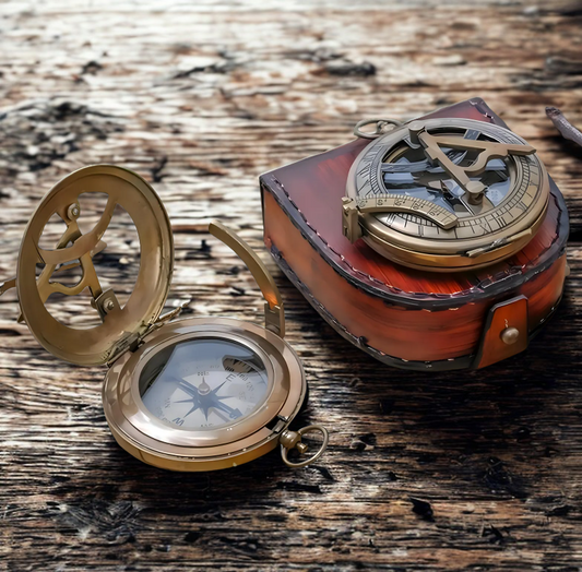 Working Brass Compass | Custom Engraved