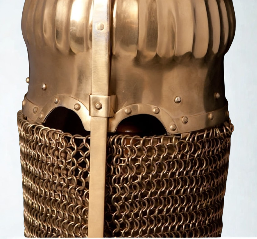 Galvanized Turban Helmet – Medieval Elegance Redefined