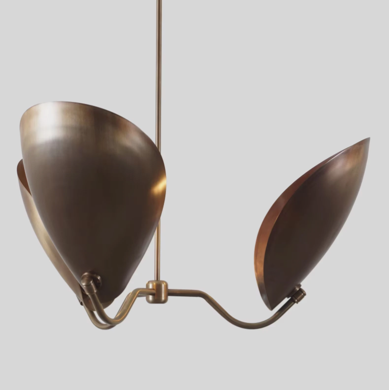Brass Sputnik Chandelier Light Fixture Diabolo