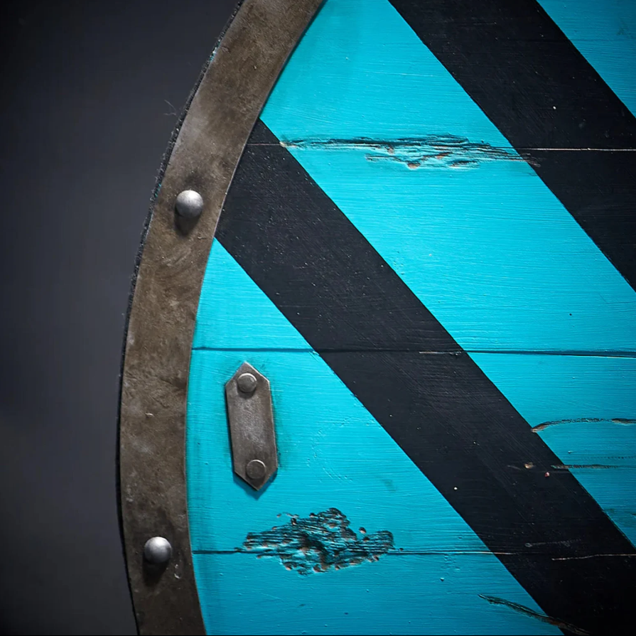 Handcrafted Lagertha Wooden Viking Shield
