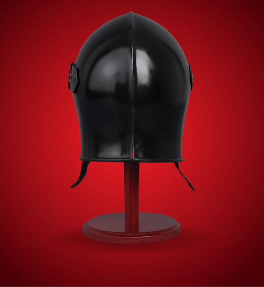 Barbuta Helmet with Visor Cosplay Ready