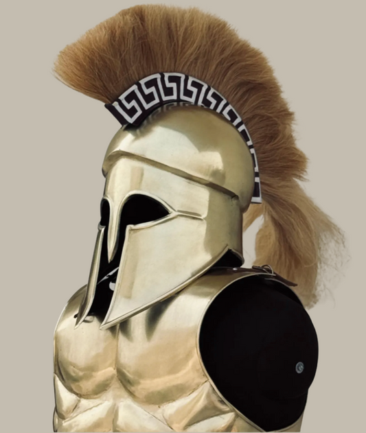 Medieval Knight Steel Greek Full Costume