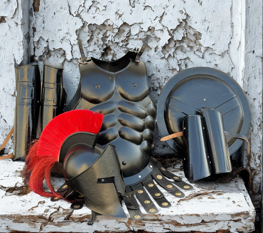 King Leonidas Spartan Warrior Battle Suit