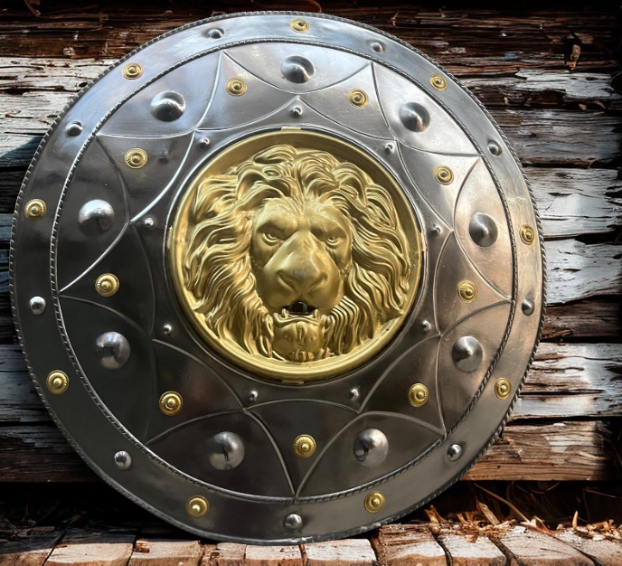 Lion Shield Metal Replica