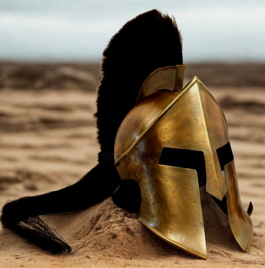 Great King Leonidas Spartan Helmet – Wearable 300 Movie Replica