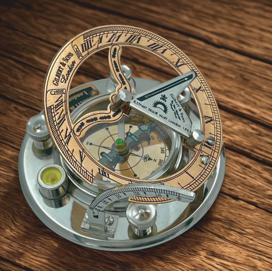Working Brass Compass | Custom Engraved