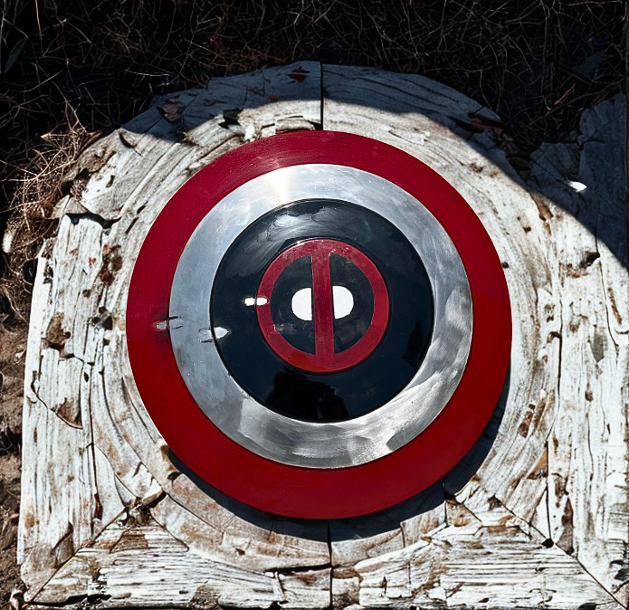 Captain Deadpool Shield