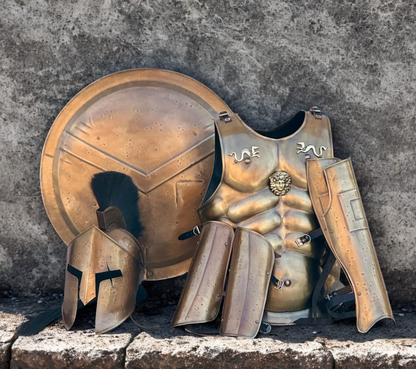 King Leonidas Spartan Warrior Battle Suit