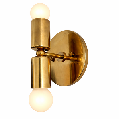 Mid-Century Double Wall Sconce - Minimalist Lighting