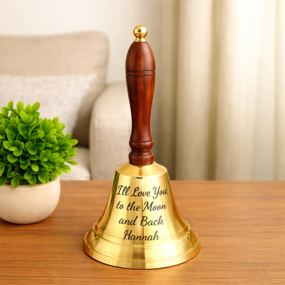 Engraved Brass Call Bell | Gift Your Beloveds