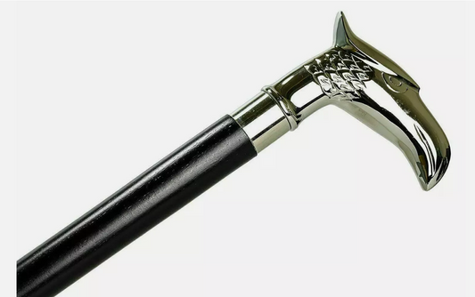 Handcrafted Eagle Brass Handle Wooden Walking Cane