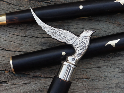 Handcrafted Victorian Handle Walking Stick