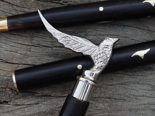 Handcrafted Victorian Handle Walking Stick