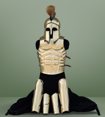 Medieval Knight Steel Greek Full Costume