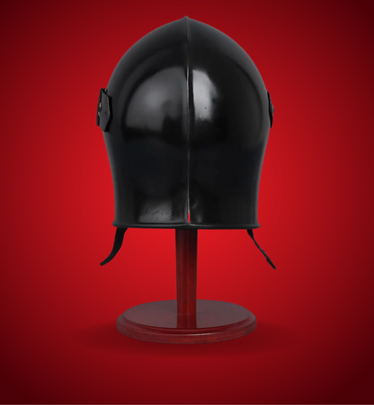 Barbuta Helmet with Visor Cosplay Ready