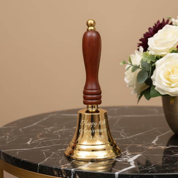 Engraved Brass Call Bell | Gift Your Beloveds