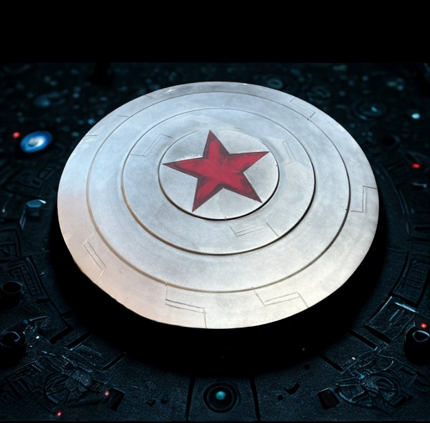 Bucky-Inspired Captain America Shield