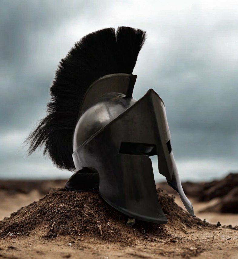 Great King Leonidas Spartan Helmet – Wearable 300 Movie Replica