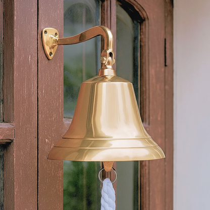 Personalized Wall Hanging Brass Bell | Perfect For Gift