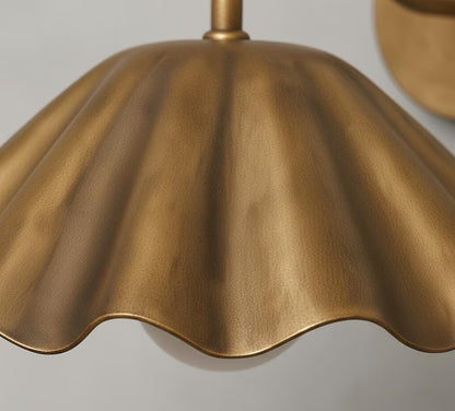 Mid-Century Floral Wall Sconce